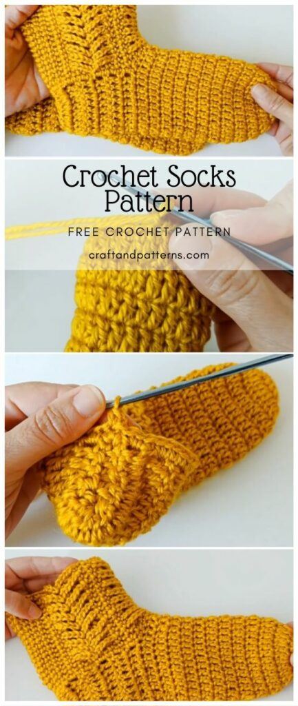 Crochet Socks Pattern - Craft & Patterns