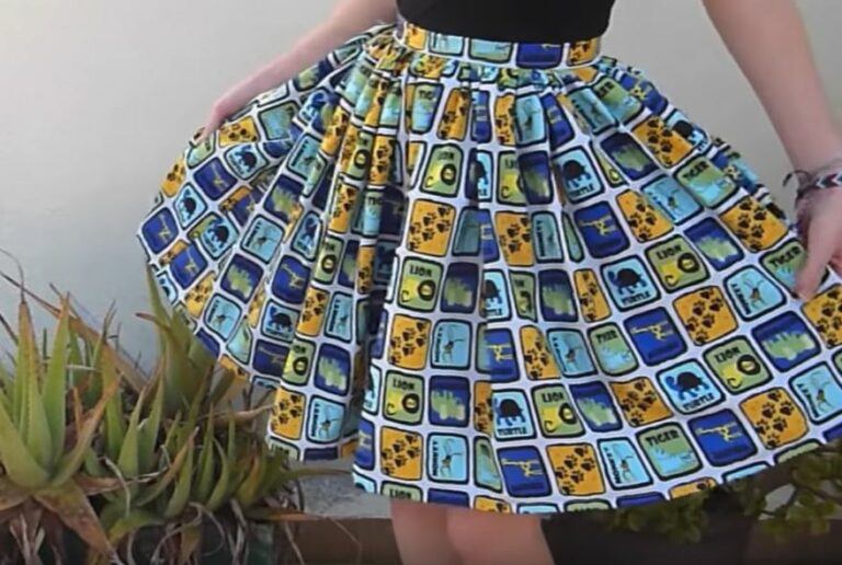 How to Make a Gathered Skirt