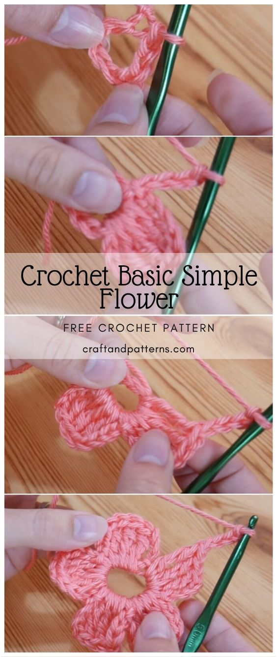 Crochet A Simple Flower