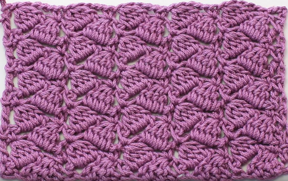 Crochet Side Saddle Stitch