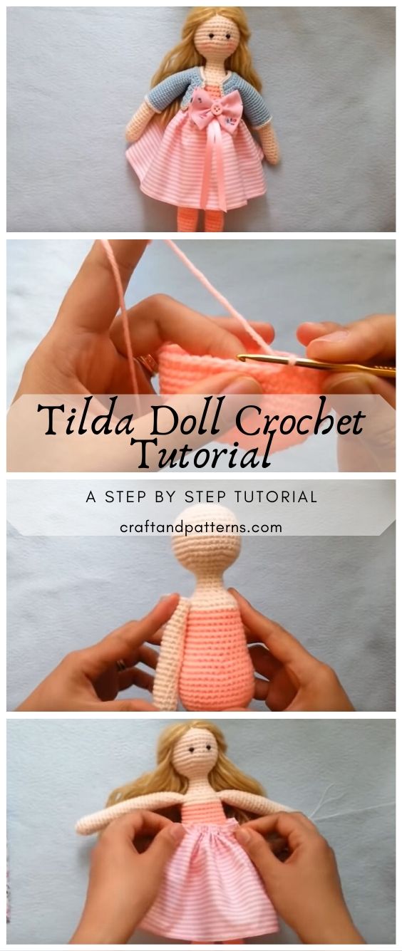 crochet tilda doll