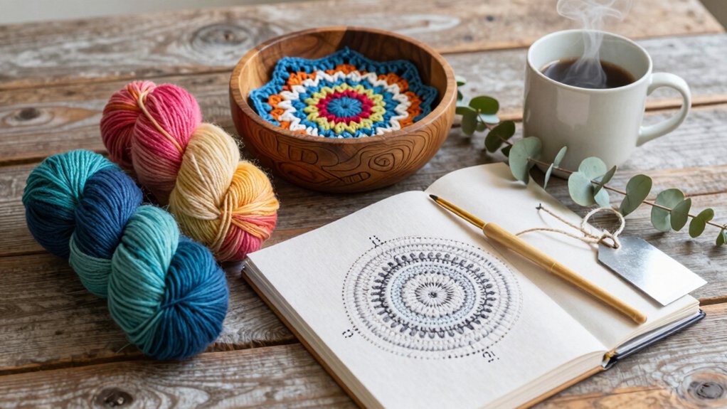 personalized crochet gift selection