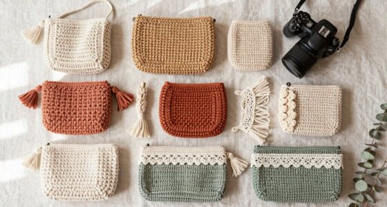 stylish crochet bag organizers
