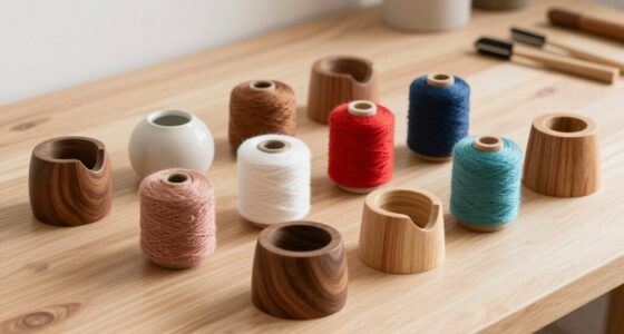 top crochet yarn holders